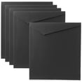 thumbnail image 1 of Wrapping Paper Bags Kraft Paper Bags Shirt Packaging Bag Food Storage Bag Brown Paper Material Black Color Storage Function 5Pack, 1 of 3
