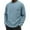 R2-Blue, variant on Crewneck Waffle Pullover Sweater for Men Long Sleeve Textured Knit Polo Patch Pocket Crew Neck Pullovers Thermal Workout Relaxed Fit Fashion Winter Tops,Green 3XL