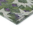 thumbnail image 3 of Addison Rugs Mayfield Premium Machine Washable Transitional Aztec Green Rectangle Rug, 10' x 14', 3 of 7