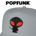 thumbnail image 4 of Aquaman Movie Black Manta Chibi Character Foam Snapback Trucker Hat - Unisex for Men and Women, 4 of 5