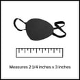thumbnail image 5 of McKesson Black Disposable Eye Patches, One Size Fits Most, 2.25" x 3", 12 Count, 1 Pack, 5 of 9