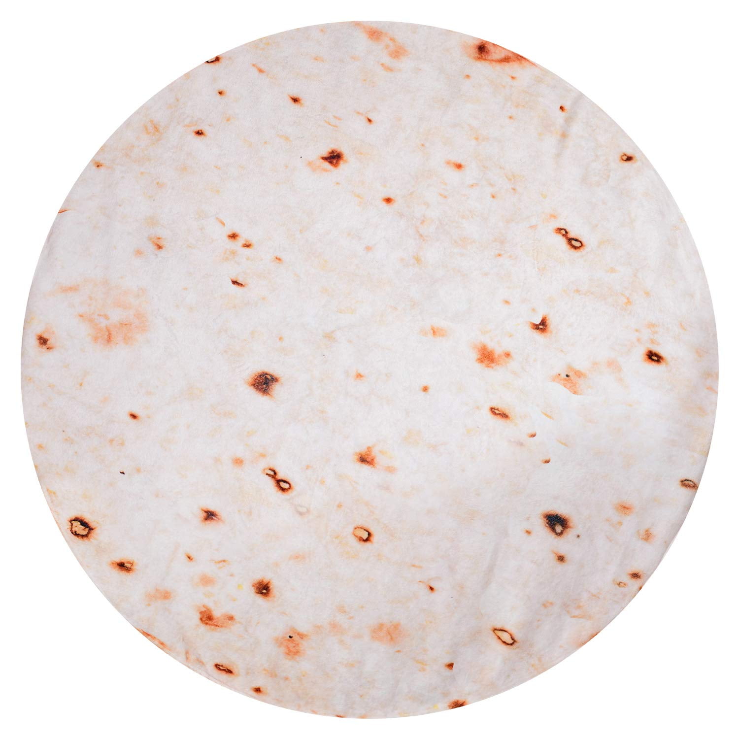 Coolmade Burritos Tortilla Blanket, Food Flour Tortilla Throw Blankets