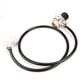 thumbnail image 5 of Mini regulador de gas CO2 de 0-90 PSI, conjunto de línea de gas de 5/16 pulg., manómetro, kit de accesorios con bloqueo de bola, 5 of 9