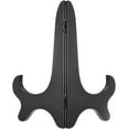 thumbnail image 3 of 4pcs 8" Easel Plate Holder, Wood-like Plastic Folding Display Stand Black for Decorative Picture Frame, 3 of 5