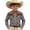 00#&-Black3403, variant on Kiijoy Toddler Boys Cowboy Western Shirt Casual Plaid Long Sleeve Button Down Shirt, Black, 3-4 Years