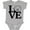 AC-Heather Grey, variant on Inktastic I Love Pigs 2 Boys or Girls Baby Bodysuit