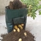 thumbnail image 4 of Bolsa para plantar papas de material PE | Contenedor verde para cultivo de verduras con ventana lateral y doble asa | Bolsa de drenaje reutilizable para jardín, balcón o casa | 30x35cm | 1 unidad, 4 of 8