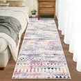 thumbnail image 1 of Garvee 2'x6' Runner Rugs Boho Moroccan Rug, Machine Washable Rug Floral Print Neutral Rug for Entryway Kitchen Hallway Home Decor, Non Slip Floor Indoor Carpet, Colorful, 1 of 8