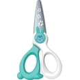 thumbnail image 5 of Multipurpose Safety Scissors for Toddlers, Stainless Steel Blades, All Plastic Design, Spring Lever Design for Easy Cutting, Bunny Motif for Fun Learning, 5 of 5
