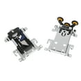 thumbnail image 2 of KAKOWELY gate rollers 2pcs Sliding Door Wheels Closet Door Rollers Replacement Sliding Closet Door Hardware Sliding Glass Closet Door Rollers Sliding Door Track Sliding Door Rollers Replacement, 2 of 5
