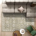 thumbnail image 4 of LOKHOM 5'x 8' Bohemian Area Rugs for Living Room, Non-Slip Backing Machine Washable Carpet, Brown, 4 of 9