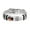 steel color, variant on Wollet Stainless Steel Custom Bracelet for Men Women Couple, Send Text& Pics To Custom, Fashion Jewelry Custom Gift