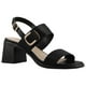 thumbnail image 2 of Sandalia Mujer Aria By Eh! Casual Tacon Ajustable negro 23, 2 of 4