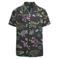 thumbnail image 5 of Camisetas con gráficos de tortugas para hombres, ropa con estampado 3D, camisa hawaiana de playa, manga corta, Y2k, lindas blusas con flores para niños, ropa con solapa, 5 of 5