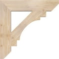 thumbnail image 3 of Ekena Millwork 5 1/2"W x 30"D x 30"H Merced Slat Smooth Bracket, Douglas Fir, 3 of 4