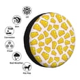 thumbnail image 4 of Fotbe Cheese Funda de Llanta de Repuesto con Estampado, Engrosada, Ajuste Universal para Jeep, Remolque, RV, SUV, Camión-15 inch, 4 of 6