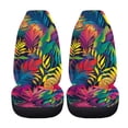 thumbnail image 5 of XYZCANDO Front Seats Covers Breathable Car Seat Covers for Front Seats Car Front Seat Covers Durable Comfortable Truck Van, Colorful Leaf Pattern, 5 of 10