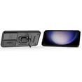thumbnail image 3 of Case for Galaxy S24 FE,Military Slide Lens Camera Protection [Built-in Kickstand] Magnetic Metal Ring Holder Heavy Duty TPU+PC Shockproof Phone Case for Samsung Galaxy S24 FE 5G 2024 (Black), 3 of 12
