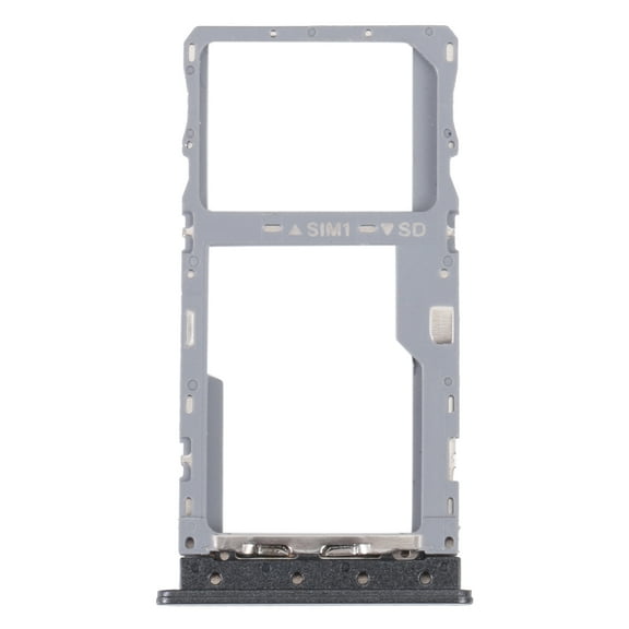 Cellphone Repair Parts For TCL 20 XE Original SIM Card Tray   Micro SD Card Tray(Black)