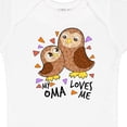 thumbnail image 4 of Inktastic My Oma Loves Me- Cute Owl Family Boys or Girls Baby Bodysuit, 4 of 5