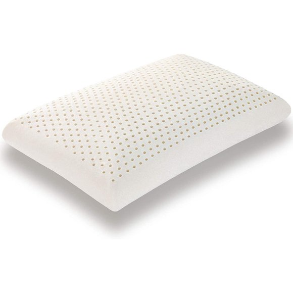 100% Talalay Latex Pillow, Extra Soft Latex Pillow For Sleeping (queen Size), Bed Pillow For Back, Side And Stomach Sleepers, Helps Relieve Shoulder A