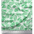 thumbnail image 1 of Soimoi Rayon Fabric Leaves Artistic Printed Craft Fabric by The Yard 56 Inch Wide, 1 of 3
