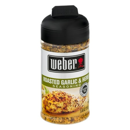 Weber Roasted Garlic & Herb Seasoning, 5.5 OZ Weber Roasted Garlic & Herb Seasoning, 5.5 OZ