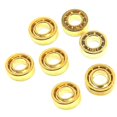 thumbnail image 4 of 8 Pcs -Plated R188 KK Bearing Speed Responsive Bearings R188 U Groove for Yoyos Models, 4 of 5