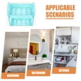 thumbnail image 3 of Organizador rodante móvil de 3 capas, estante organizador multiusos con ruedas, 3 of 7