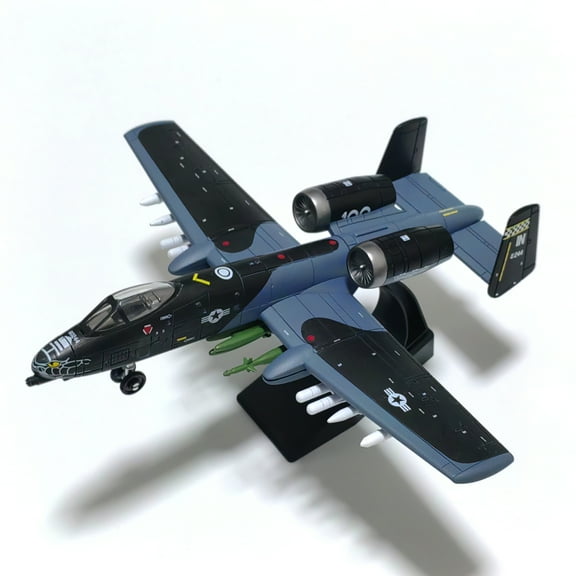 A-10 Fighter 1/72  Plastic Scale Model (including base) Scale model Home placement, collection and decoration  Creative gift