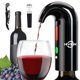 thumbnail image 1 of Aireador de vino eléctrico HIVIEW, dispensador de vino, negro, 1 of 7