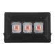 thumbnail image 3 of Led Cob Luz De Crecimiento De Plantas Luz De Planta De Espectro Completo Ultrafina 300-830Nm Impermeable 180 ° Girar Luz De Inundación De Plantas De Interior Y Exterior De Doble Uso 100W Scienceny HA026122-00, 3 of 5