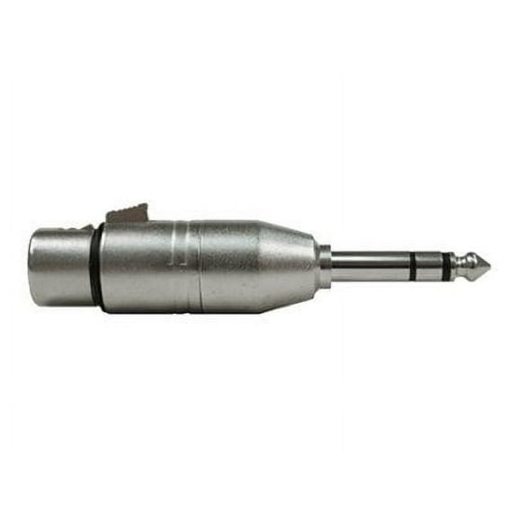 Hosa Technology GXP-143 Analog Audio Adaptor, Female 3-Pin XLR Adaptor to Male 1/4" TRS