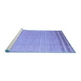 thumbnail image 2 of Ahgly Company Machine Washable Indoor Rectangle Solid Blue Modern Area Rugs, 8' x 12', 2 of 4