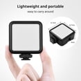 thumbnail image 1 of Luz de vídeo Led, batería recargable incorporada en la lámpara de la Cámara, regulable 5600K, Cable USB iluminación de vídeo para , sesión shamjiam Luz de fotografía portátil, 1 of 8