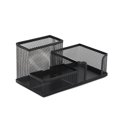 thumbnail image 2 of pitrice Iron Pen Holder Replacement Coated Unfading Anti-corrosive School Dorm Desktop Note Controller Pencil Container Black, 2 of 9