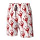 thumbnail image 4 of Balery Red Bloody Scary Hands Traje de Baño Estilo Hawaiano para Hombre, Shorts de Secado Rápido con Bolsillos-Large, 4 of 6