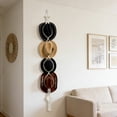 thumbnail image 6 of Hat Hanger Rack, Boho Macrame Woven Organizer, Cotton Tassel Wall Holder, Multi-Layer Rack for Cowboy Fedora Hat Storage, 6 of 6
