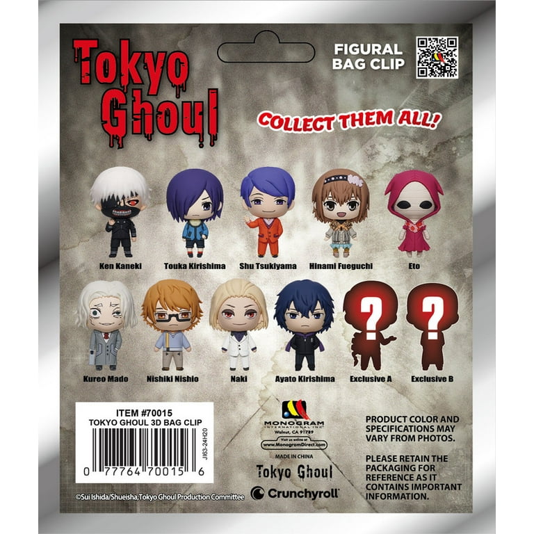 Tokyo Ghoul 3D Foam Bagclip - Collectible Series 1 - Walmart.com