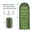 thumbnail image 4 of Saco De Dormir Portátil Para Campamento Verde, 4 of 5