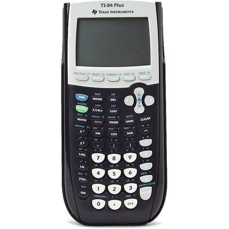 Texas Instruments Refurbished TI-84 Plus Graphing Calculator, Black