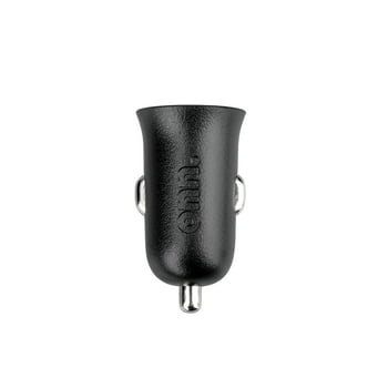 onn. Universal Car Charger  Lighter USB Charge for Apple and Android Devices, 2.4 Amp, 12W, Black