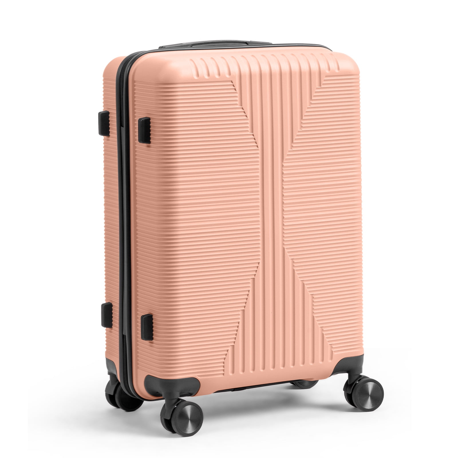 24in Travel Suitcase PP Trolley Case, Pink