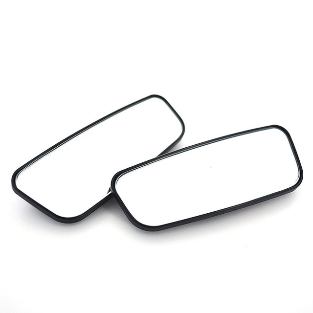 1 par de espejo de punto ciego espejo gran angular espejo retrovisor convexo ajustable de 360 grados espejo de coche para todos los vehículos universales