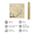 thumbnail image 4 of 1773 Map of South Carolina - Vintage Map Wall Art - American Revolution South Carolina Map Poster - Old South Carolina Map Art - Vintage South Carolina Map Print, 4 of 8