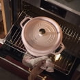 thumbnail image 5 of Staub Cast Iron 4-qt Round Dutch Oven - Peony Pink, 5 of 10