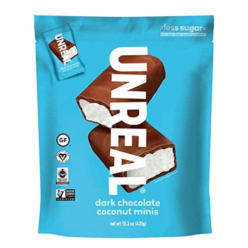 Unreal Dark Chocolate Coconut Mini Bars 15.34 OZ