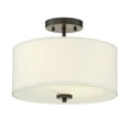 thumbnail image 3 of Trade Winds Cassie Drum Semi-Flush Mount Ceiling Light in Oil Rubbed Bronze, 3 of 3