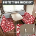 thumbnail image 2 of XYZCANDO Father Christmas RV Dinette Cushion Cover Camper Decor Sofa Covers Washable Bench Cushion for Loveseat Stylish Furniture Covers for Sofa and Loveseat, 2 of 7