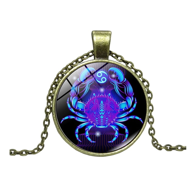 Jusqu'à 65 % de Rabais sur les Colliers SMihono pour Femmes Mode Colorée Collier Design Zodiaque Douze Constellations pour Hommes et Femmes